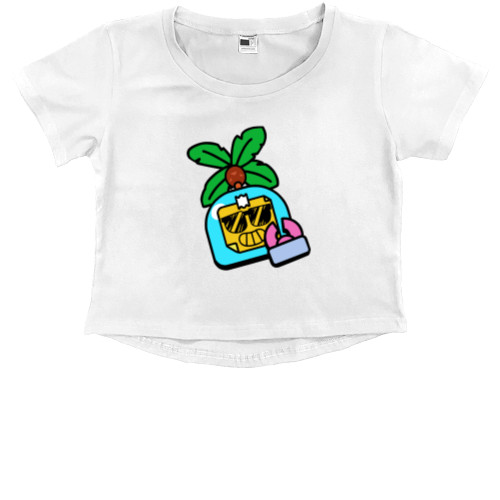 Kids' Premium Cropped T-Shirt - SPROUT (ICON) 7 - Mfest