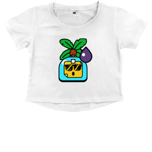 Kids' Premium Cropped T-Shirt - SPROUT (ICON) 11 - Mfest