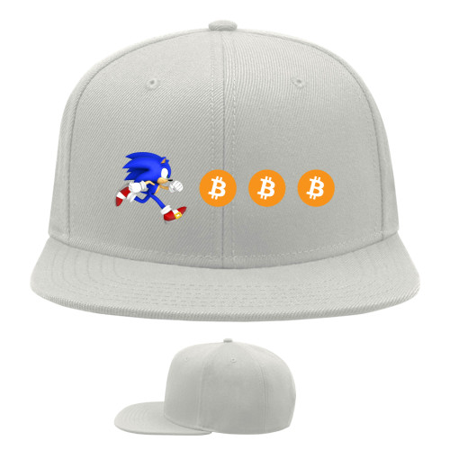 Snapback Baseball Cap - SONIC (Bitcoin) - Mfest