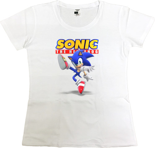 Sonic - Women's Premium T-Shirt - SONIC (35) - Mfest