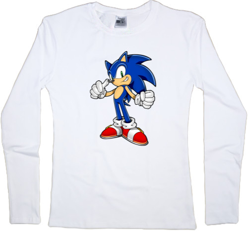 Women's Longsleeve Shirt - Sonic (2) - Mfest