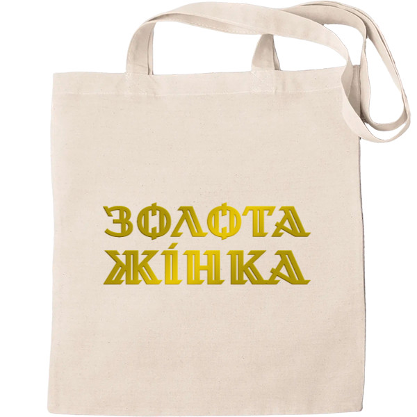 Tote Bag - GOLD WOMAN - Mfest