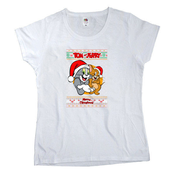 Women's T-shirt Fruit of the loom - Tom and Jerry - Mfest