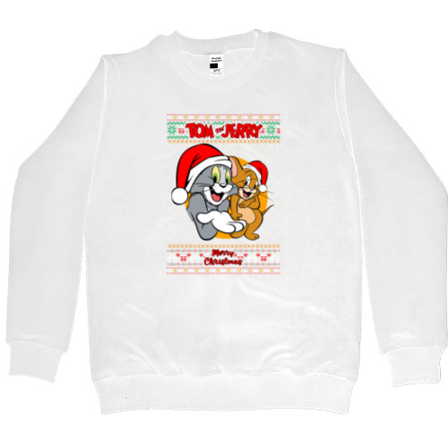 Men’s Premium Sweatshirt - Tom and Jerry - Mfest