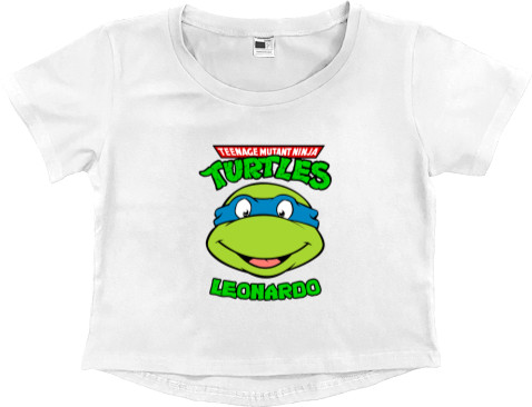 Women's Cropped Premium T-Shirt - TMNT [4] - Mfest