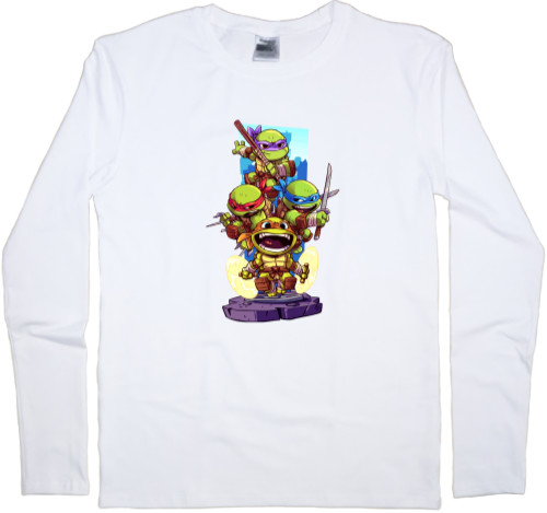 Kids' Longsleeve Shirt - Teenage Mutant Ninja Turtles (1) - Mfest