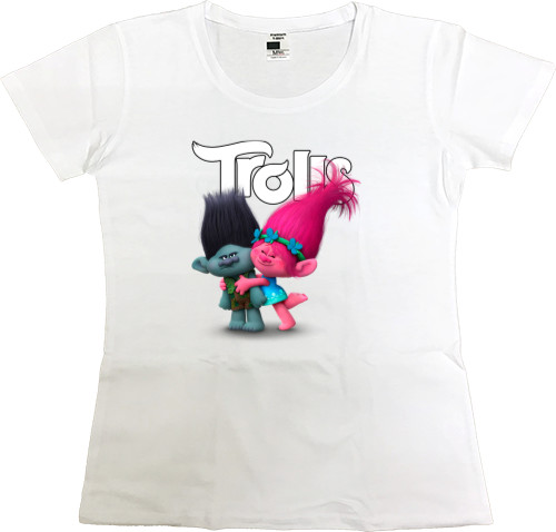 Women's Premium T-Shirt - Trolls (1) - Mfest