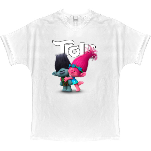 T-shirt Oversize - Trolls (1) - Mfest