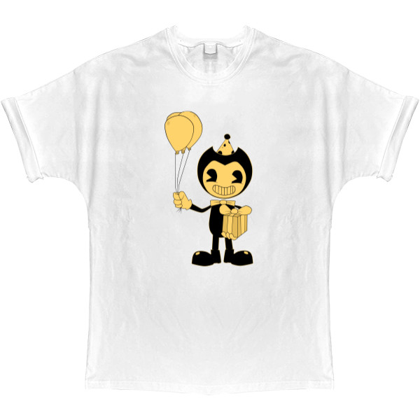 T-shirt Oversize - BENDY AND THE INK MACHINE 58 - Mfest