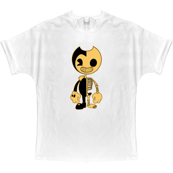 T-shirt Oversize - BENDY AND THE INK MACHINE 48 - Mfest