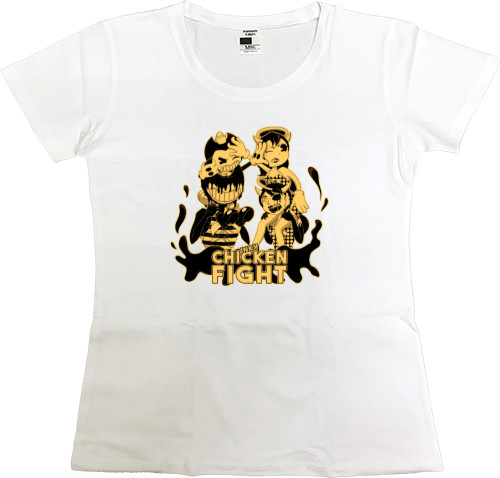 Women's Premium T-Shirt - BENDY AND THE INK MACHINE 43 - Mfest