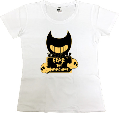 Women's Premium T-Shirt - BENDY AND THE INK MACHINE 60 - Mfest