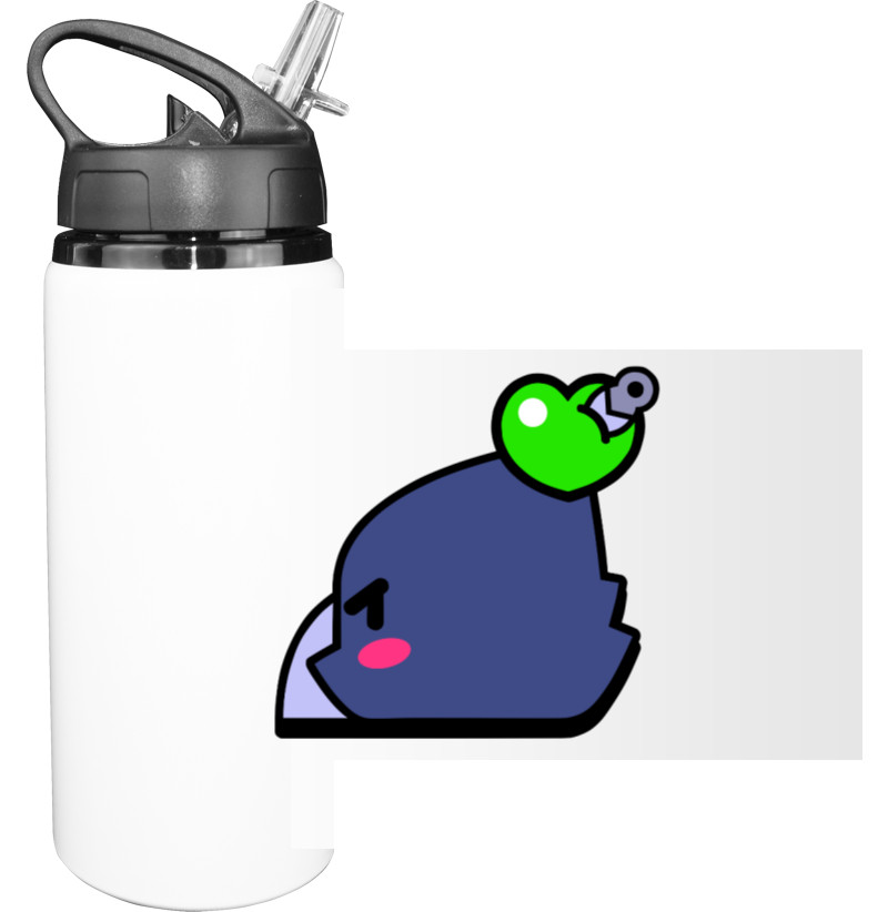 Sport Water Bottle - CROW (ICON) 4 - Mfest