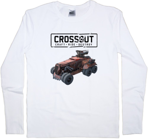 Men's Longsleeve Shirt - CROSSOUT[1] - Mfest