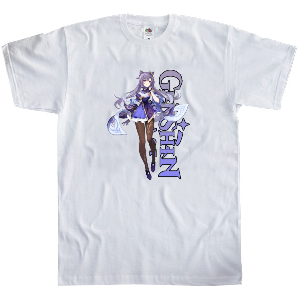 Kids' T-Shirt Fruit of the loom - GENSHIN IMPACT (Keqing) - Mfest