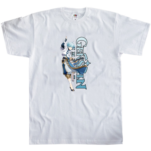 Kids' T-Shirt Fruit of the loom - GENSHIN IMPACT (Chongyun) - Mfest