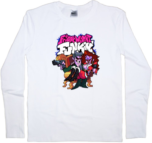 Men's Longsleeve Shirt - FRIDAY NIGHT FUNKIN' [2] - Mfest