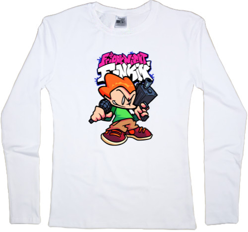 Women's Longsleeve Shirt - FRIDAY NIGHT FUNKIN' [10] - Mfest