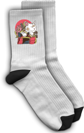 Socks - samurai cat |самурай кіт (1) - Mfest