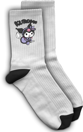 Socks - Kuromi | Hello Kitty 5 - Mfest