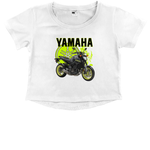 Kids' Premium Cropped T-Shirt - YAMAHA (15) - Mfest