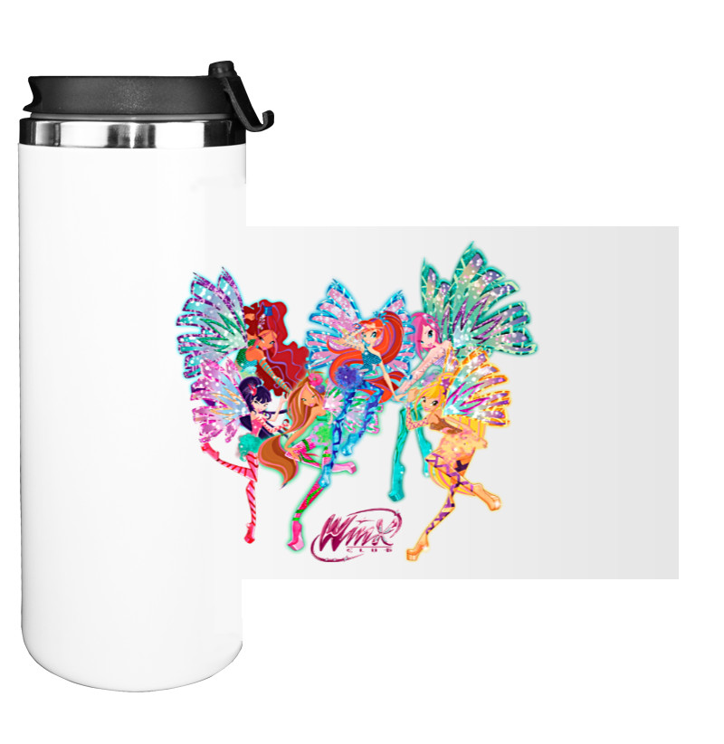 Water Bottle on Tumbler - Winx 1 - Mfest