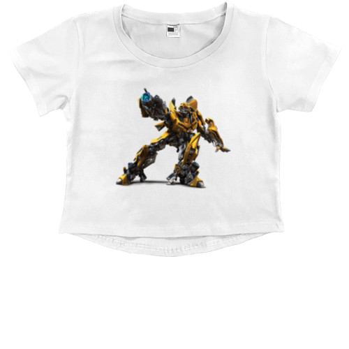 Kids' Premium Cropped T-Shirt - Transformers 6 - Mfest