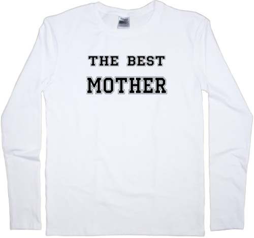 Men's Longsleeve Shirt - The best mother 3 - Mfest