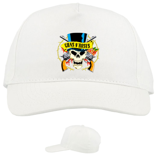 Baseball Caps - 5 panel - Guns n roses logo - Mfest