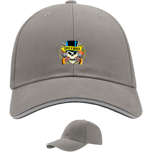 Sandwich Baseball Cap - Guns n roses logo - Mfest