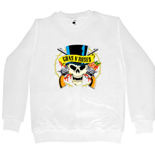 Men’s Premium Sweatshirt - Guns n roses logo - Mfest