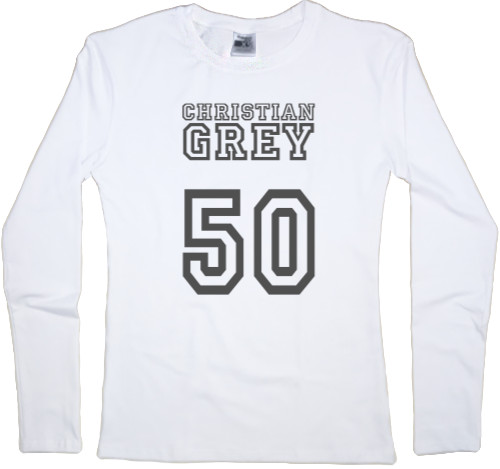 Women's Longsleeve Shirt - Christian Gray 50 - Mfest