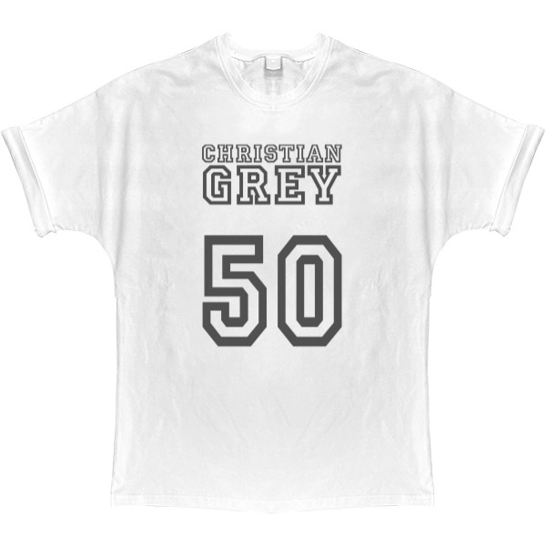 T-shirt Oversize - Christian Gray 50 - Mfest