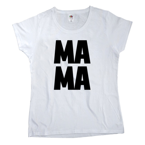 Women's T-shirt Fruit of the loom - Mother - Mfest