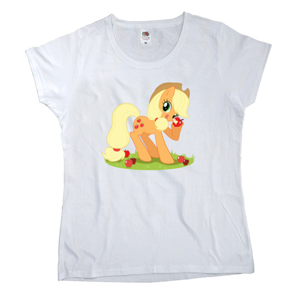 Women's T-shirt Fruit of the loom - applejack - Mfest