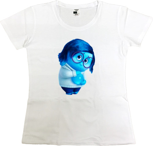 Women's Premium T-Shirt - Puzzle Sadness 4 - Mfest