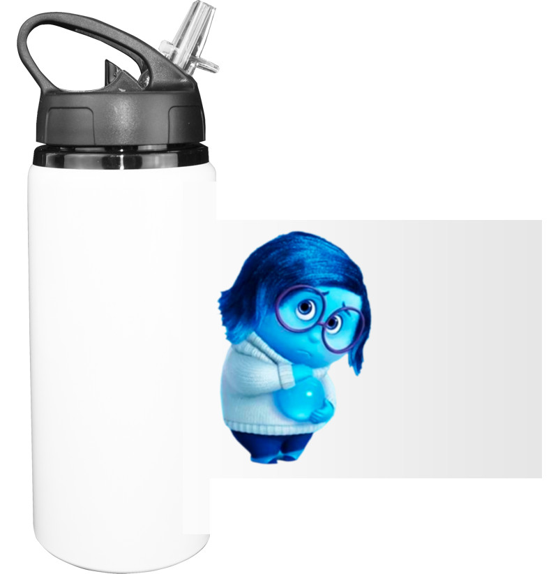 Sport Water Bottle - Puzzle Sadness 4 - Mfest