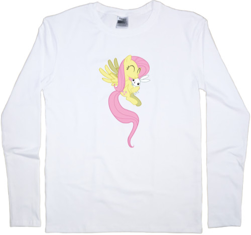 Men's Longsleeve Shirt - Fluttershy 3 - Mfest