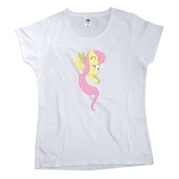 Women's T-shirt Fruit of the loom - Fluttershy 3 - Mfest