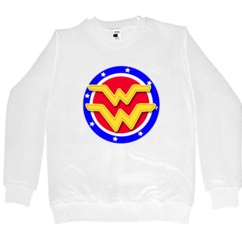 Men’s Premium Sweatshirt - Wonder Woman лого 2 - Mfest