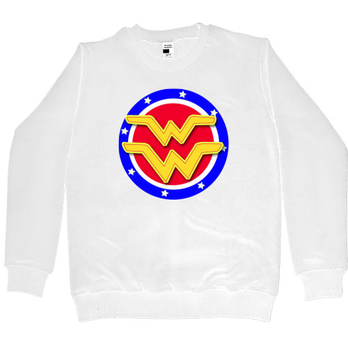 Women's Premium Sweatshirt - Wonder Woman лого 2 - Mfest