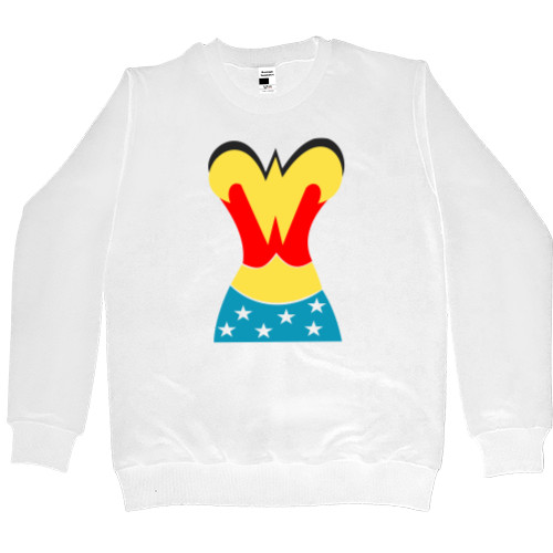 Men’s Premium Sweatshirt - Wonder Woman 11 - Mfest