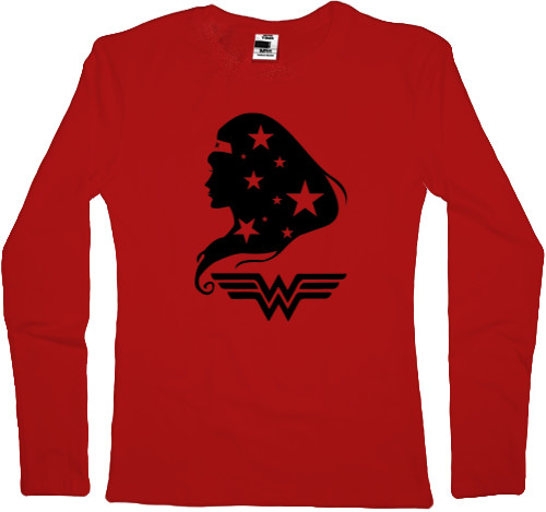 Women's Longsleeve Shirt - Wonder Woman 10 - Mfest