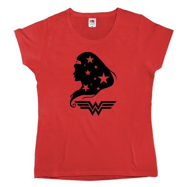 Women's T-shirt Fruit of the loom - Wonder Woman 10 - Mfest