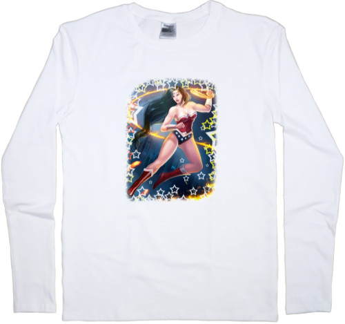 Men's Longsleeve Shirt - Wonder Woman 9 - Mfest