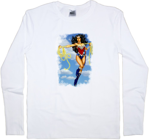 Men's Longsleeve Shirt - Wonder Woman 3 - Mfest