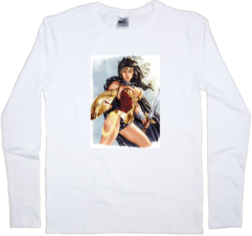 Men's Longsleeve Shirt - Wonder Woman 2 - Mfest