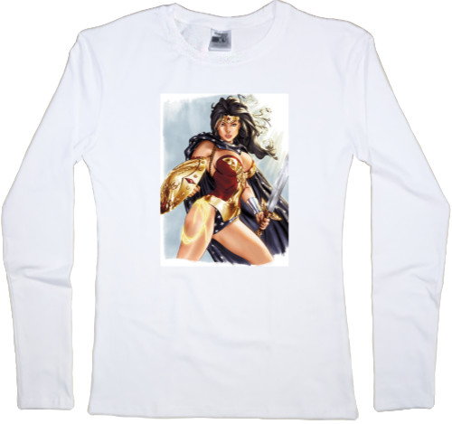 Women's Longsleeve Shirt - Wonder Woman 2 - Mfest