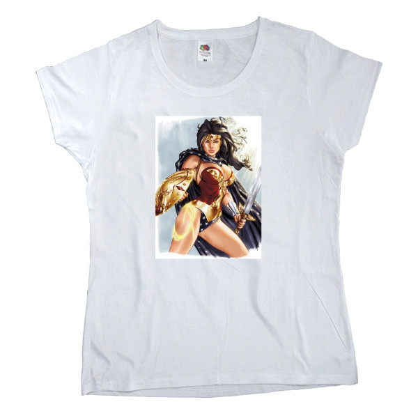 Women's T-shirt Fruit of the loom - Wonder Woman 2 - Mfest