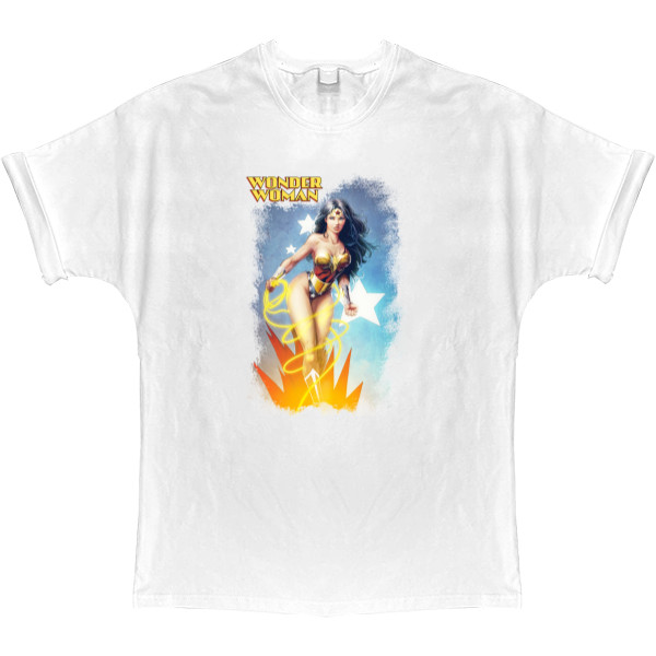 T-shirt Oversize - Wonder Woman 1 - Mfest